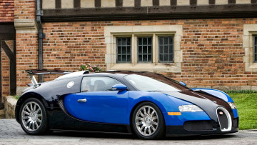Картинка bugatti veyron автомобили скорость мощь автомобиль стиль
