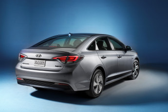 обоя автомобили, hyundai, lf, phev, sonata, 2016, г, серый