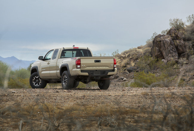 Обои картинки фото автомобили, toyota, cab, access, off-road, tr, tacoma, 2016г