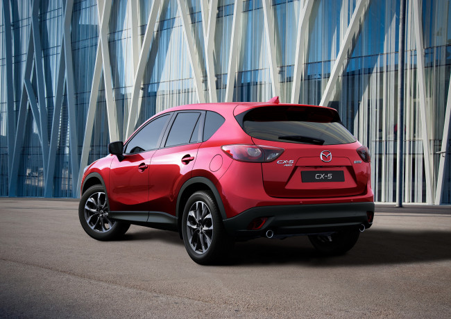 Обои картинки фото 2015 mazda cx-5, автомобили, mazda, металлик, красный