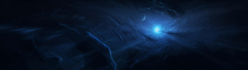 Картинка космос арт планета вселенная галактика звезды туманность