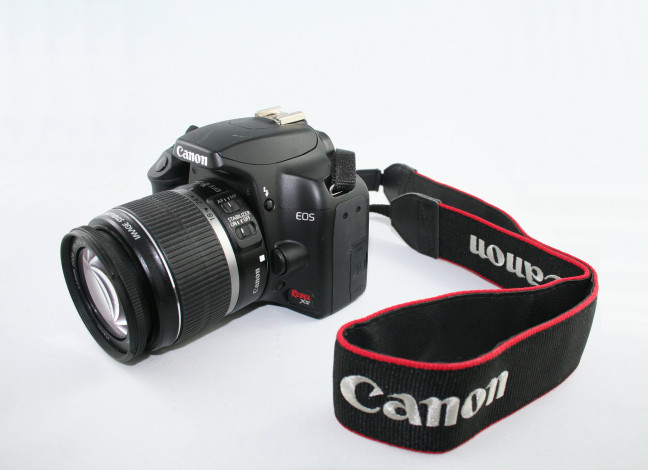 Обои картинки фото canon eos digital rebel xs, бренды, canon, фотокамера