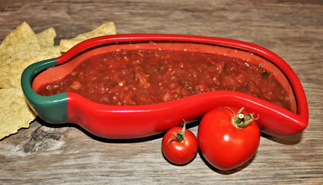 Обои картинки фото еда, помидоры, томаты, соус