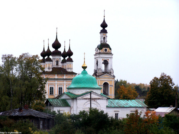 Обои картинки фото плес, ивановская, область, города, православные, церкви, монастыри