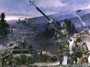 Картинка рисованные армия пзрк