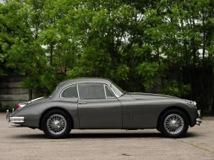 Картинка автомобили jaguar coupe head xk150 1958 uk-spec fixed