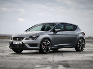 обоя автомобили, seat, 2014г, cupra, темный, 280, leon