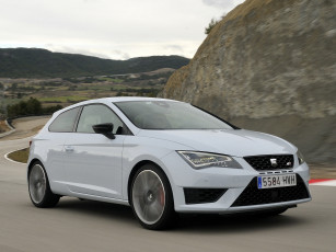 обоя автомобили, seat, светлый, 2014г, 280, sc, cupra, leon