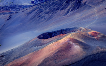 Картинка природа горы гаваи maui вулкан haleakala