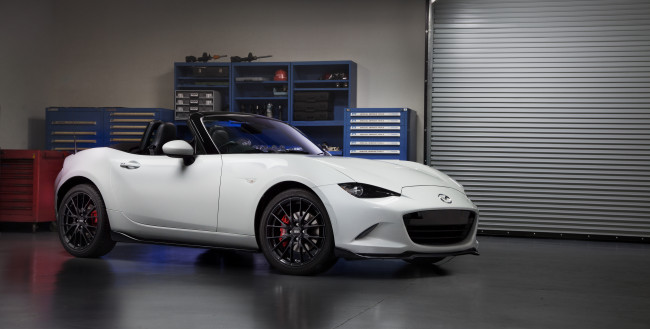 Обои картинки фото автомобили, mazda, 2015г, nd, concept, accessories, mx-5, светлый