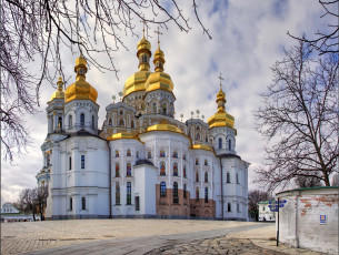 обоя pechersk lavra, города, - православные церкви,  монастыри, храм