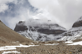 Картинка тибет +кайлас природа горы вершина паломничество кайлас гора снег вид