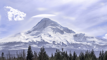 Картинка природа горы снег вершина