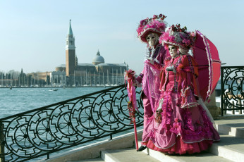 обоя разное, маски,  карнавальные костюмы, венеция, карнавал