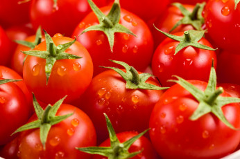 Картинка еда помидоры спелые томаты макро