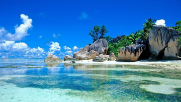 обоя seychelles beach, природа, тропики, seychelles, beach