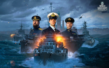 Картинка видео+игры world+of+warships капитаны корабли море