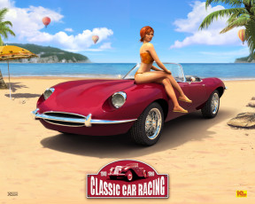 Картинка classic car racing видео игры