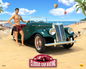 Картинка видео игры classic car racing