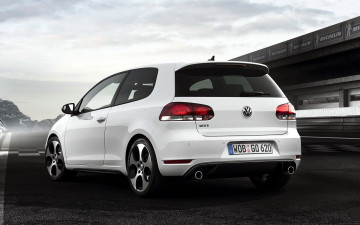 Картинка volkswagen golf gti автомобили