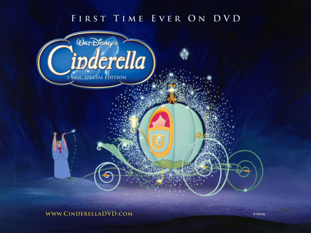 Обои картинки фото мультфильмы, cinderella