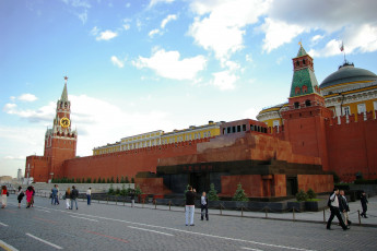 Картинка города москва россия мавзолей красная площадь