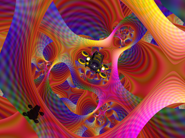 Обои картинки фото 3д, графика, fractal, фракталы, цвета, фон