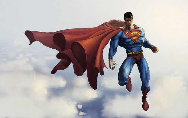 Обои картинки фото супермен, рисованные, комиксы, комикс, superman