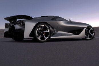 Картинка nissan+concept+2020+vision+gran+turismo автомобили 3д nissan concept 2020 vision gran turismo серый 3d car