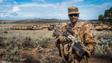 Картинка оружие армия спецназ australian army солдат