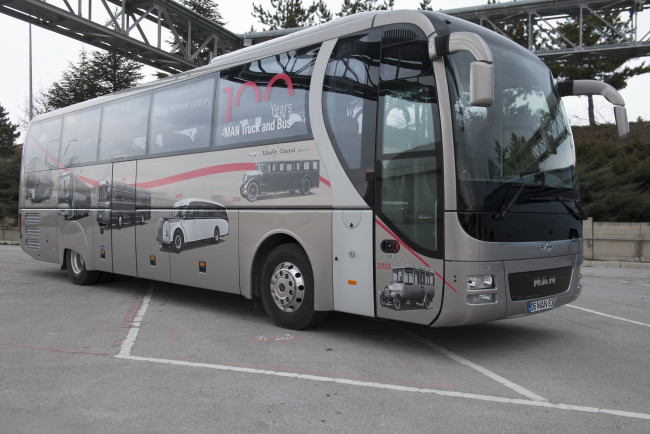 Обои картинки фото автомобили, автобусы, supreme, coach, 2015г, lions, man