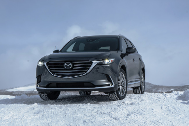 Обои картинки фото автомобили, mazda, us-spec, cx-9, 2017г