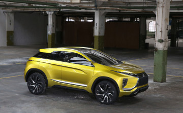 обоя mitsubishi ex concept 2015, автомобили, mitsubishi, crossover, 2015, concept, ex