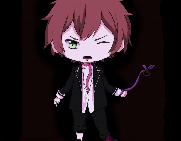 Обои картинки фото аниме, diabolik lovers, аято