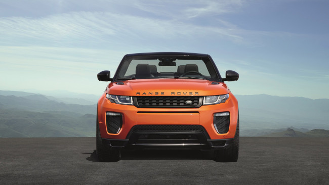 Обои картинки фото range rover evoque convertible 2017, автомобили, range rover, convertible, evoque, range, rover, 2017