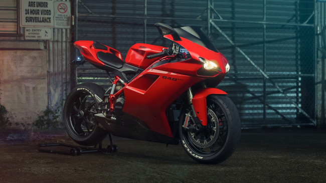 Обои картинки фото мотоциклы, ducati, 848, evo