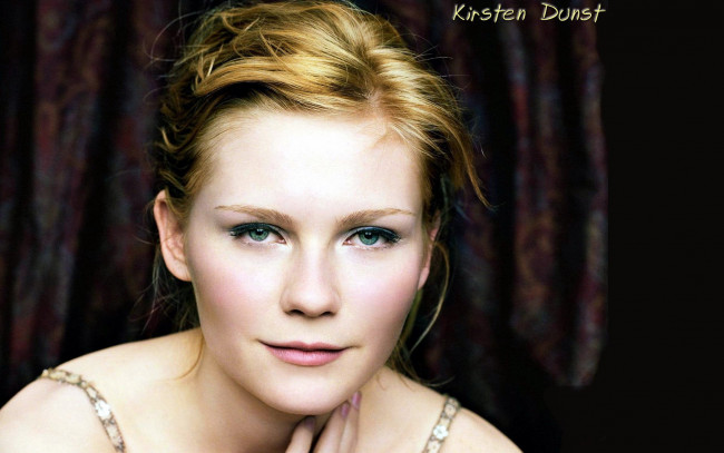 Обои картинки фото девушки, kirsten dunst, актриса, блондинка, лицо