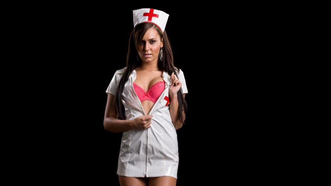 Обои картинки фото девушки, - медсестры, медсестра, красивая, девушка