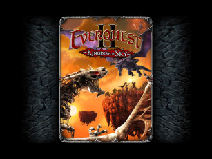 Картинка видео+игры everquest+ii +kingdom+of+sky драконы кости нежить поединок обрыв