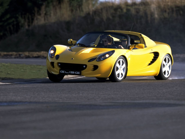 Обои картинки фото lotus, elise, 2000, автомобили