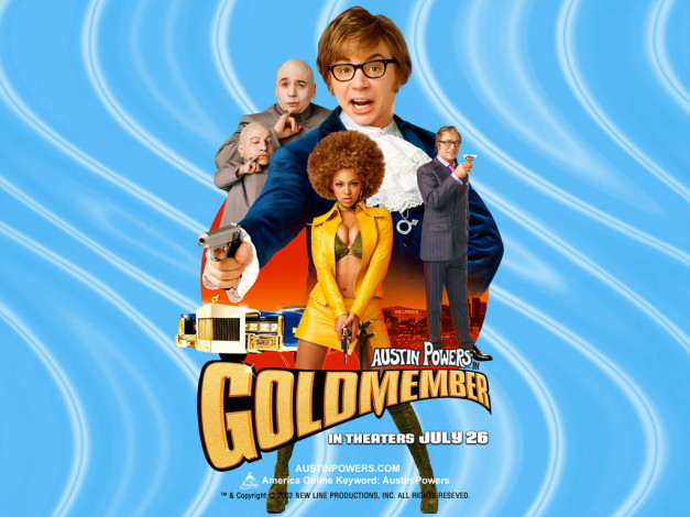 Обои картинки фото кино, фильмы, austin, powers, goldmember