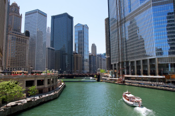 Картинка города Чикаго сша иллинойс