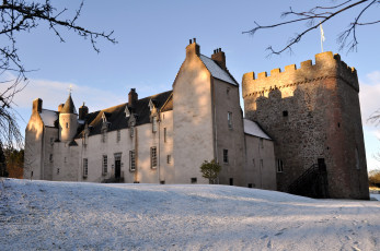 Картинка города дворцы замки крепости scotland drum castle