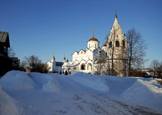 Картинка покровский собор суздаль города православные церкви монастыри купола