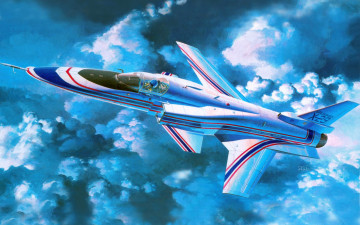 Картинка grumman 29 авиация 3д рисованые graphic обратная стреловидность сша самолет полет