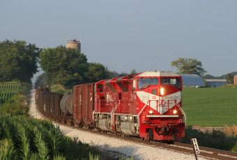Картинка техника поезда состав локомотив рельсы дорога железная