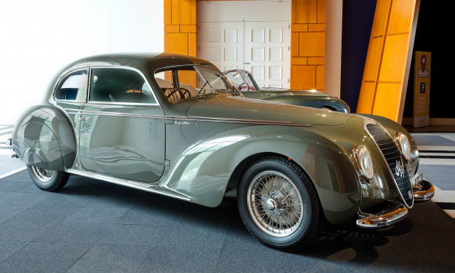 Обои картинки фото alfa romeo 6c 2500 s 1939 castagna design, автомобили, выставки и уличные фото, ретро, история, автошоу, выставка