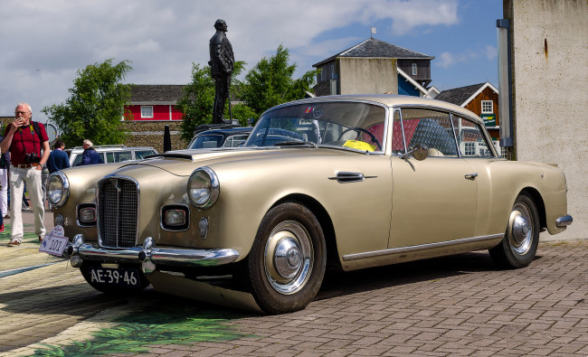 Обои картинки фото alvis td 21 graber special coupe 1959, автомобили, выставки и уличные фото, ретро, автошоу, выставка, история