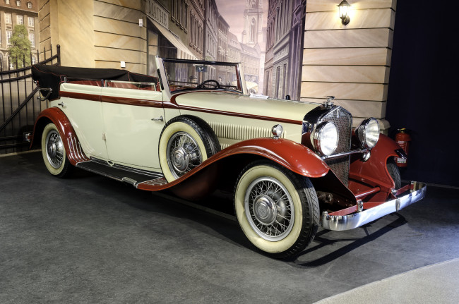 Обои картинки фото horch 480 sedan cabriolet bauer coach work 1932, автомобили, выставки и уличные фото, история, ретро, автошоу, выставка