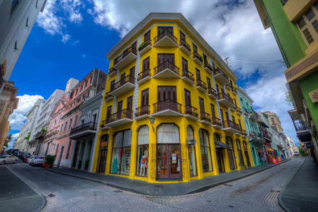 Обои картинки фото old san juan,  puerto rico, города, - улицы,  площади,  набережные, улица